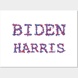 Biden and Harris lettering Posters and Art